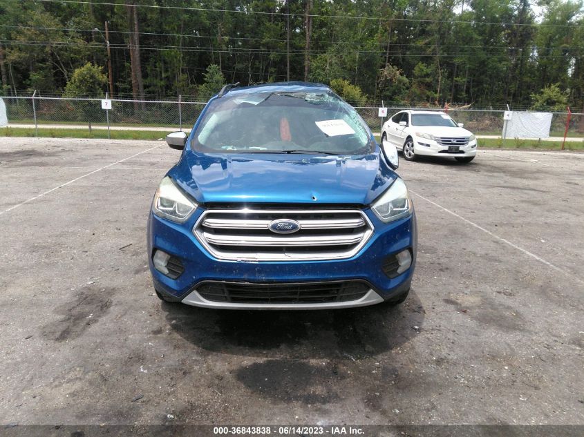 2017 FORD ESCAPE SE - 1FMCU0G93HUA46122