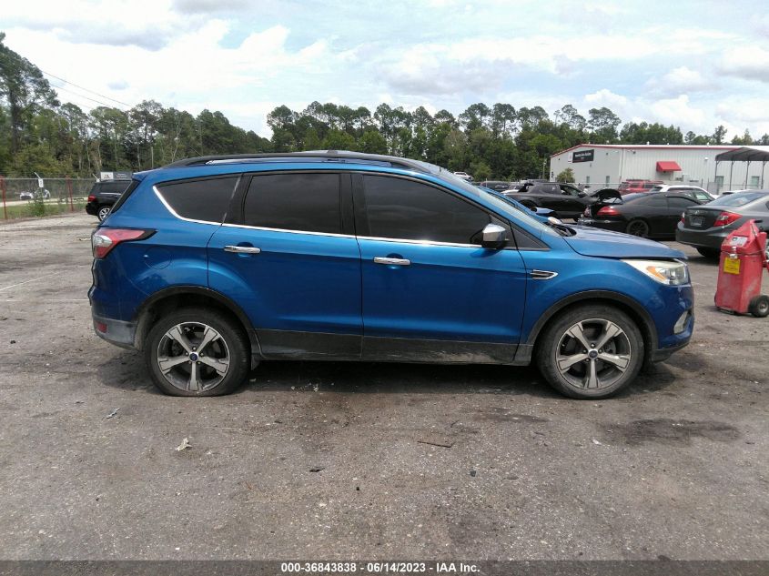 2017 FORD ESCAPE SE - 1FMCU0G93HUA46122