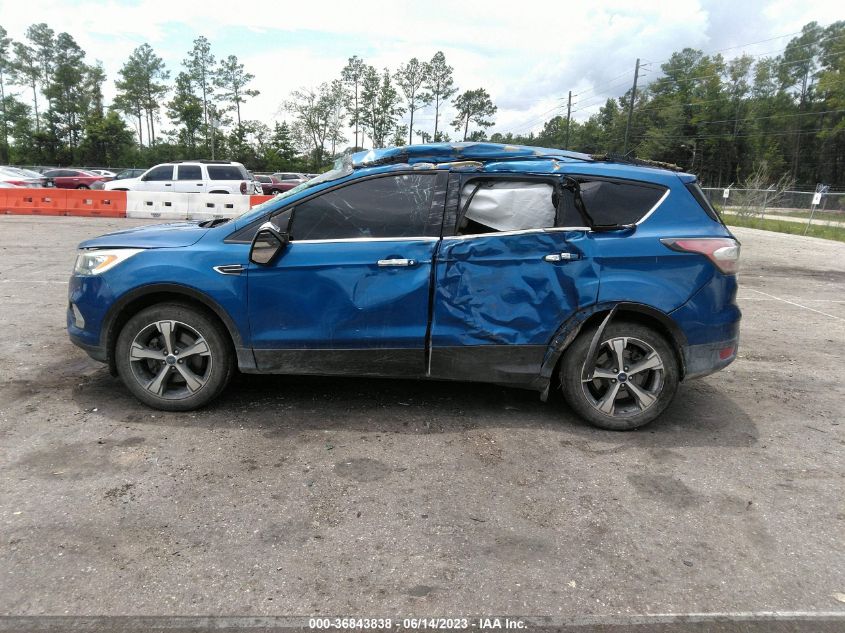 2017 FORD ESCAPE SE - 1FMCU0G93HUA46122