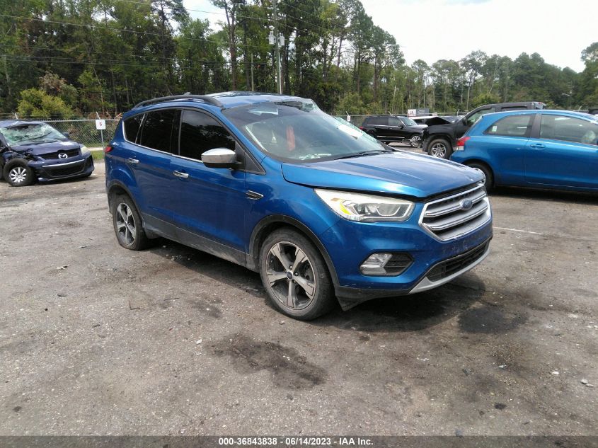 2017 FORD ESCAPE SE - 1FMCU0G93HUA46122