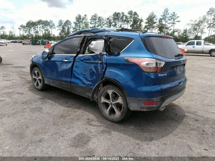 2017 FORD ESCAPE SE - 1FMCU0G93HUA46122