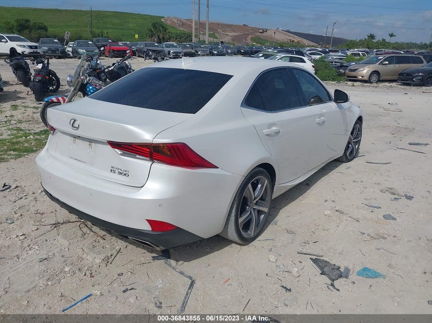 VIN JTHBA1D22J5069766 2018 LEXUS IS 300