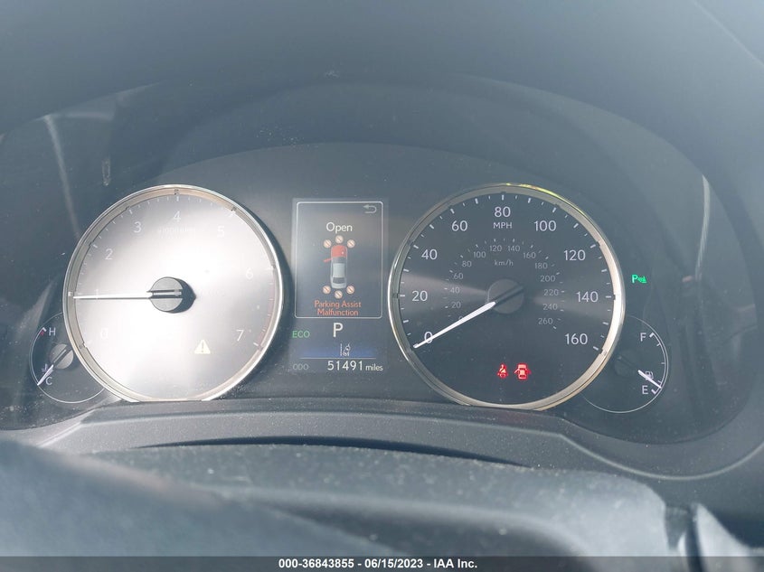 VIN JTHBA1D22J5069766 2018 LEXUS IS 300