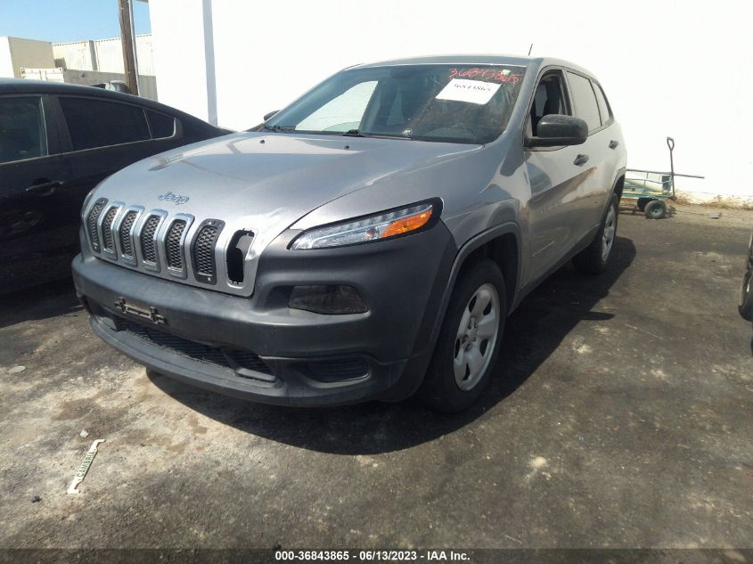 2015 JEEP CHEROKEE SPORT - 1C4PJLAB8FW660838