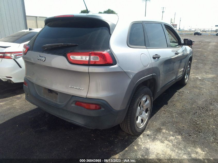 2015 JEEP CHEROKEE SPORT - 1C4PJLAB8FW660838