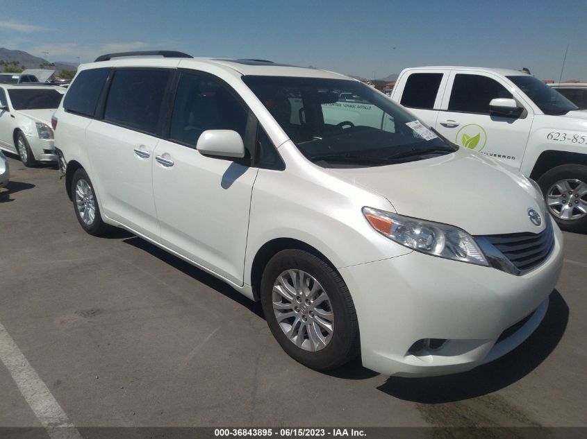 2017 TOYOTA SIENNA XLE/LIMITED - 5TDYZ3DC7HS850778