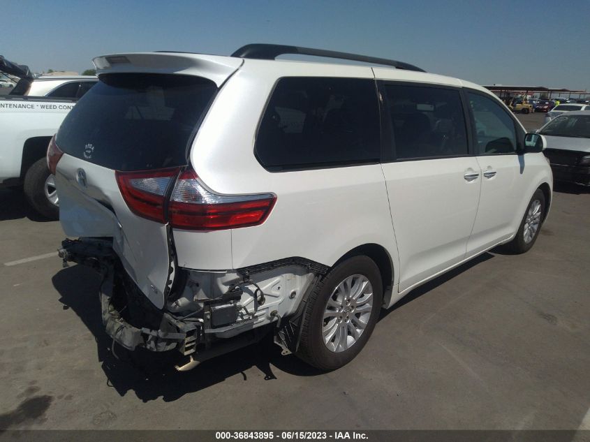 2017 TOYOTA SIENNA XLE/LIMITED - 5TDYZ3DC7HS850778