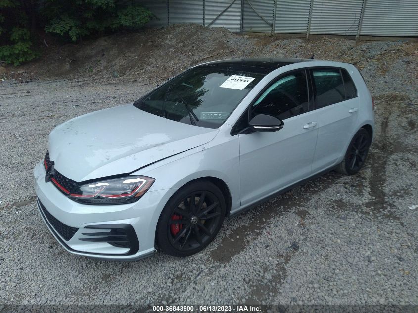 2021 VOLKSWAGEN GOLF GTI S/SE/AUTOBAHN - 3VW6T7AU1MM000309