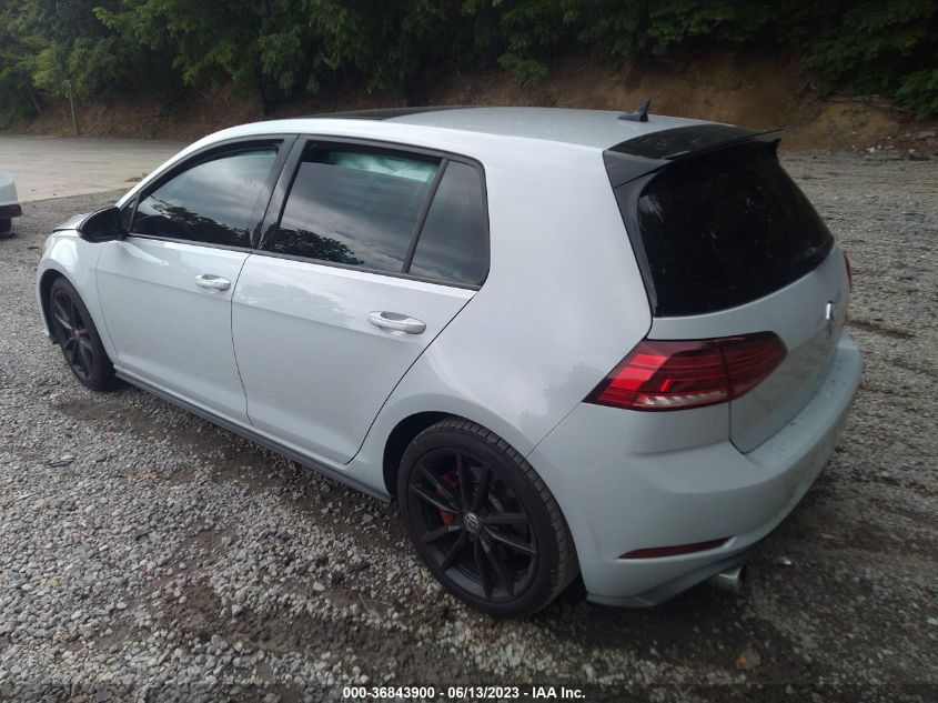 2021 VOLKSWAGEN GOLF GTI S/SE/AUTOBAHN - 3VW6T7AU1MM000309