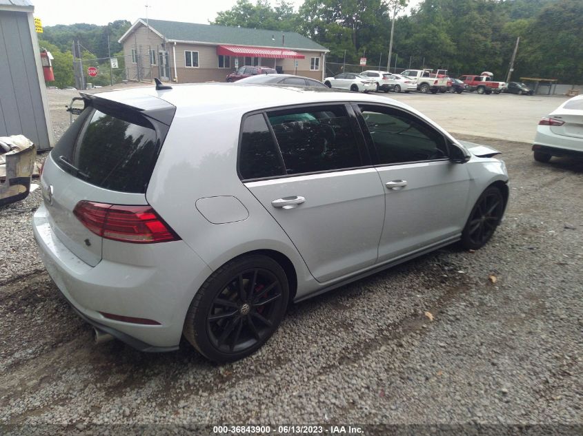 2021 VOLKSWAGEN GOLF GTI S/SE/AUTOBAHN - 3VW6T7AU1MM000309