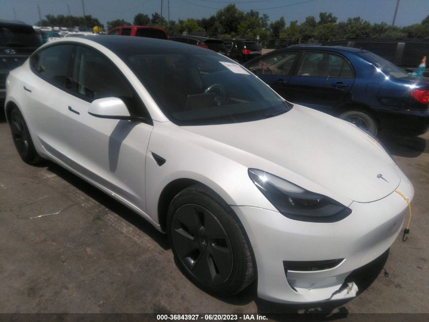 2021 TESLA MODEL 3 STANDARD RANGE PLUS - 5YJ3E1EA3MF043356