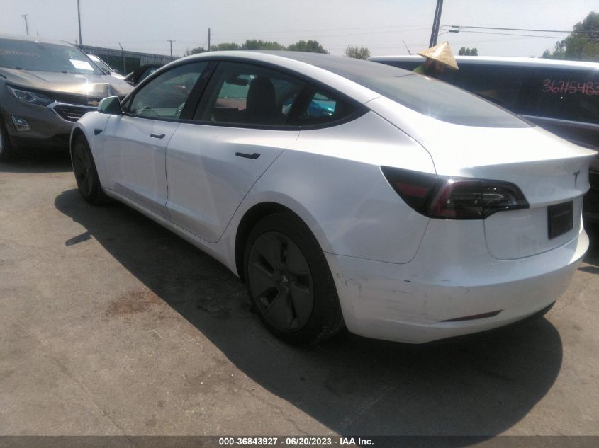 2021 TESLA MODEL 3 STANDARD RANGE PLUS - 5YJ3E1EA3MF043356