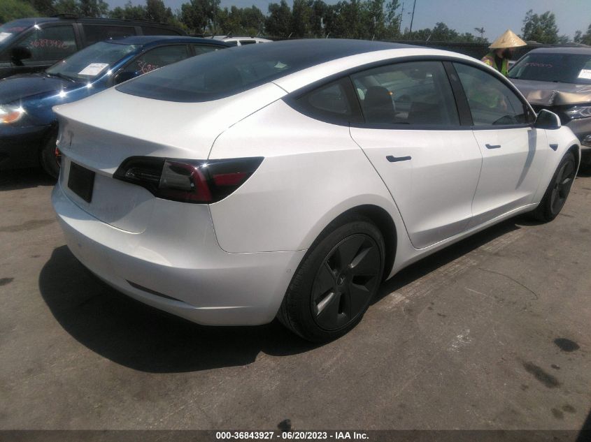 2021 TESLA MODEL 3 STANDARD RANGE PLUS - 5YJ3E1EA3MF043356