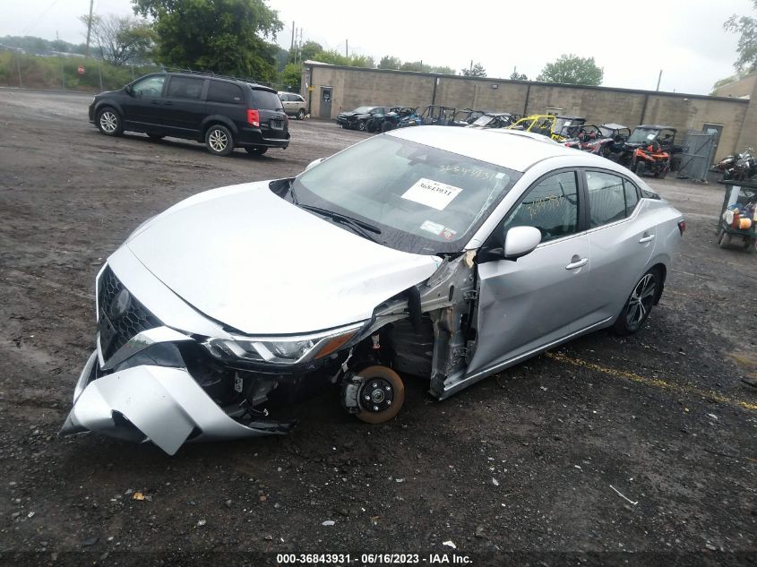 2022 NISSAN SENTRA SV - 3N1AB8CV1NY234250