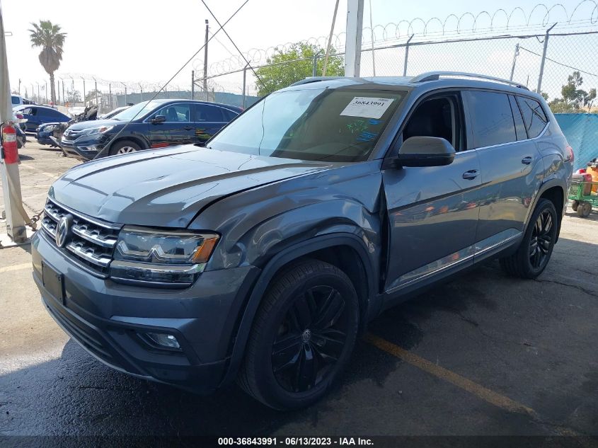 2019 VOLKSWAGEN ATLAS 3.6L V6 SEL - 1V2MR2CA5KC552827