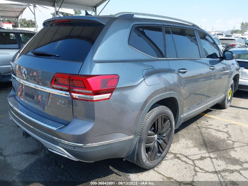 2019 VOLKSWAGEN ATLAS 3.6L V6 SEL - 1V2MR2CA5KC552827