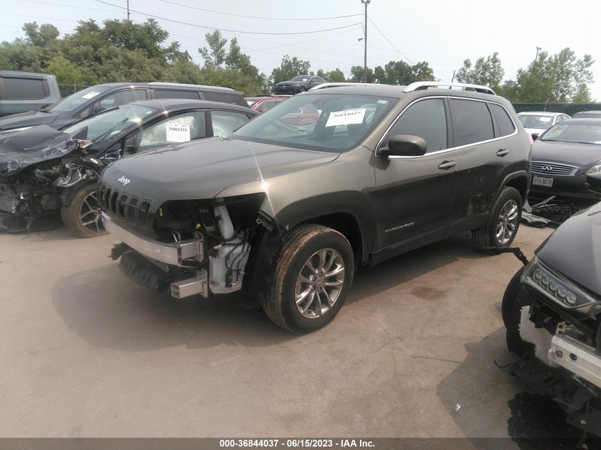 VIN 1C4PJMMX3MD201433 2021 JEEP CHEROKEE LATITUDE LUX