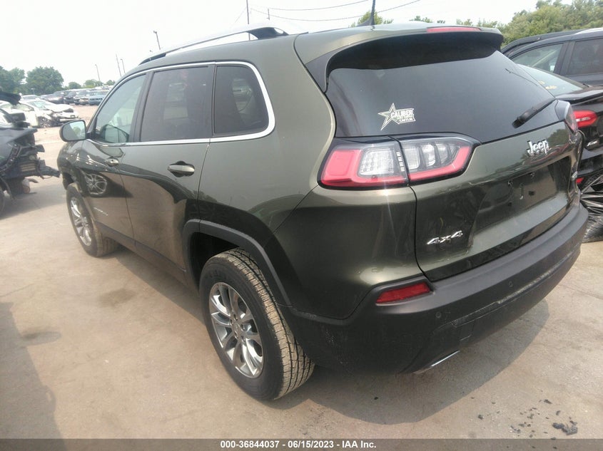 VIN 1C4PJMMX3MD201433 2021 JEEP CHEROKEE LATITUDE LUX