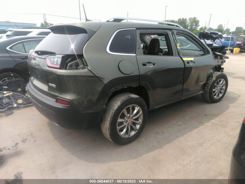 VIN 1C4PJMMX3MD201433 2021 JEEP CHEROKEE LATITUDE LUX