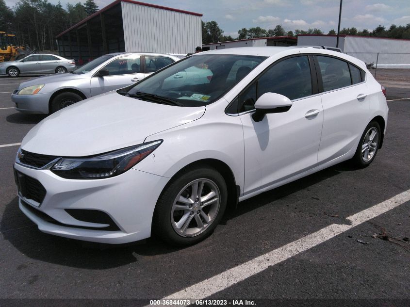2017 CHEVROLET CRUZE LT - 3G1BE6SM5HS520303