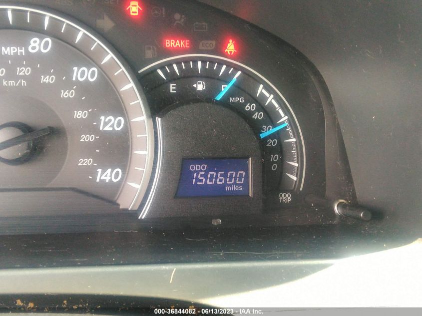 2013 TOYOTA CAMRY L/LE/SE/XLE - 4T4BF1FK3DR333122