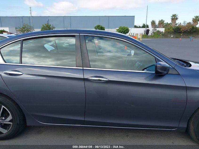 2016 HONDA ACCORD SEDAN LX - 1HGCR2F38GA191530