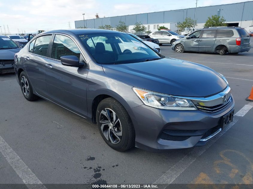 2016 HONDA ACCORD SEDAN LX - 1HGCR2F38GA191530