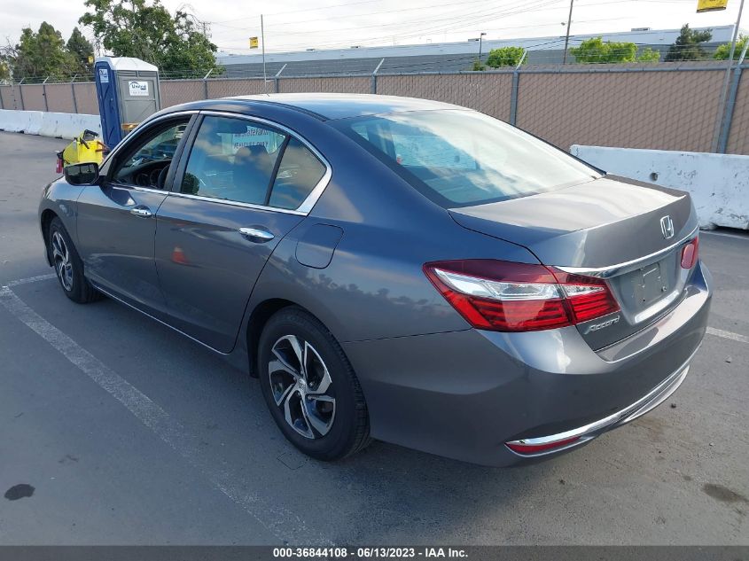 2016 HONDA ACCORD SEDAN LX - 1HGCR2F38GA191530