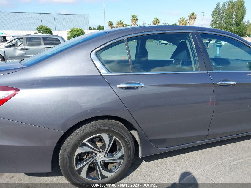 2016 HONDA ACCORD SEDAN LX - 1HGCR2F38GA191530