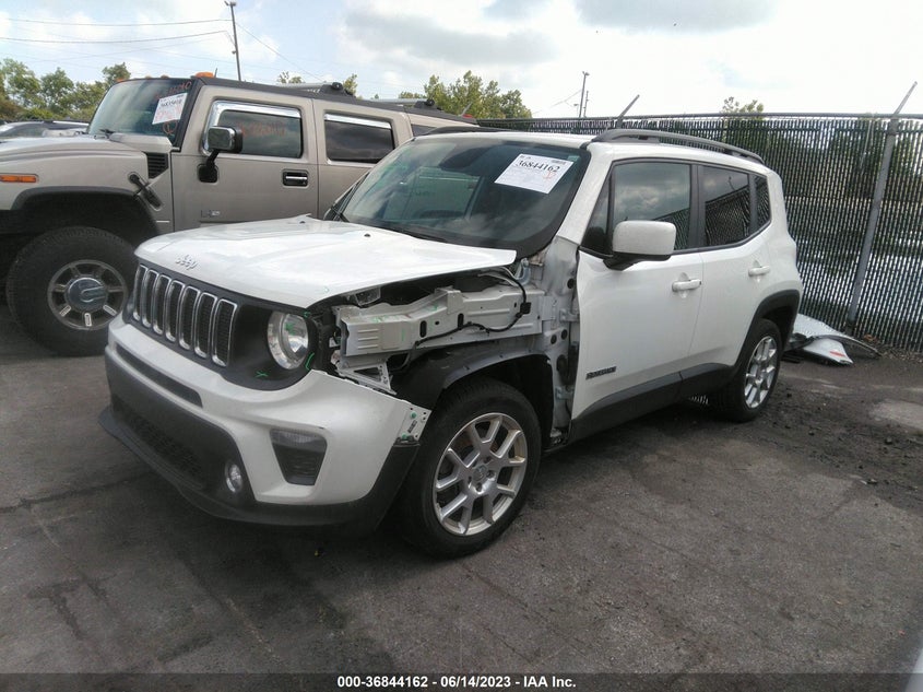 VIN ZACNJABB4LPL26659 2020 JEEP RENEGADE LATITUDE