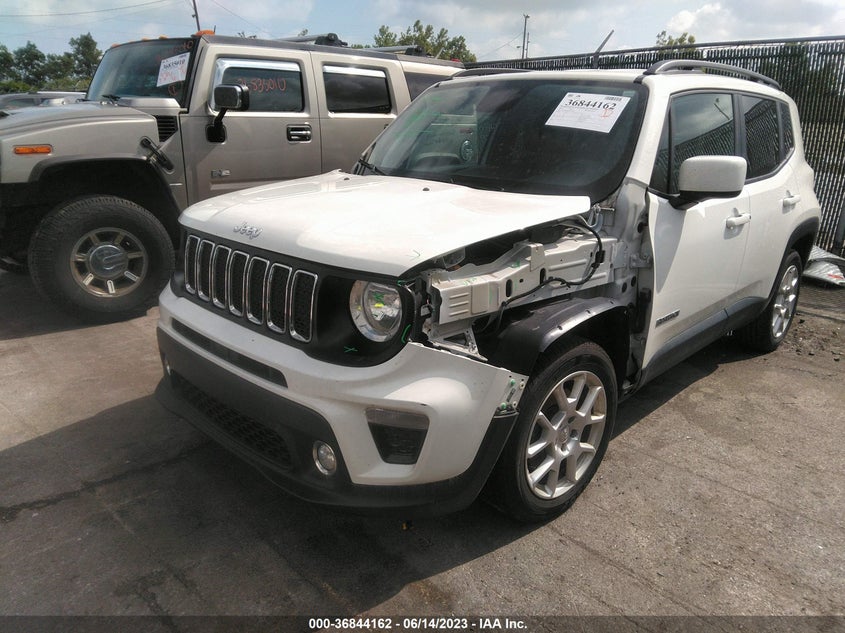 VIN ZACNJABB4LPL26659 2020 JEEP RENEGADE LATITUDE
