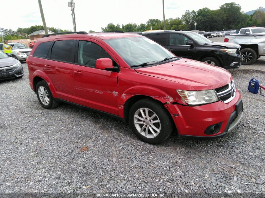 2013 DODGE JOURNEY SXT - 3C4PDCBG1DT546717