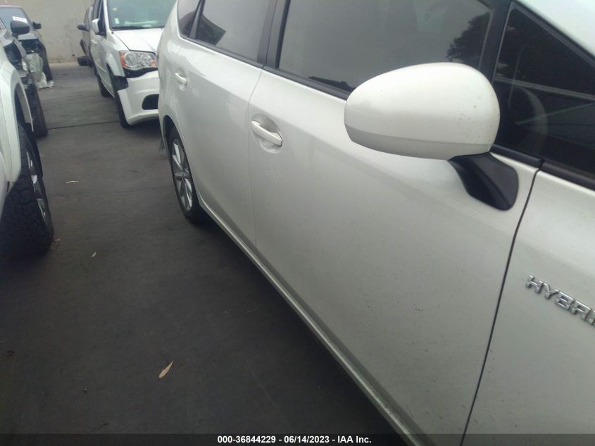 2014 TOYOTA PRIUS V TWO/THREE/FIVE - JTDZN3EU8E3332537