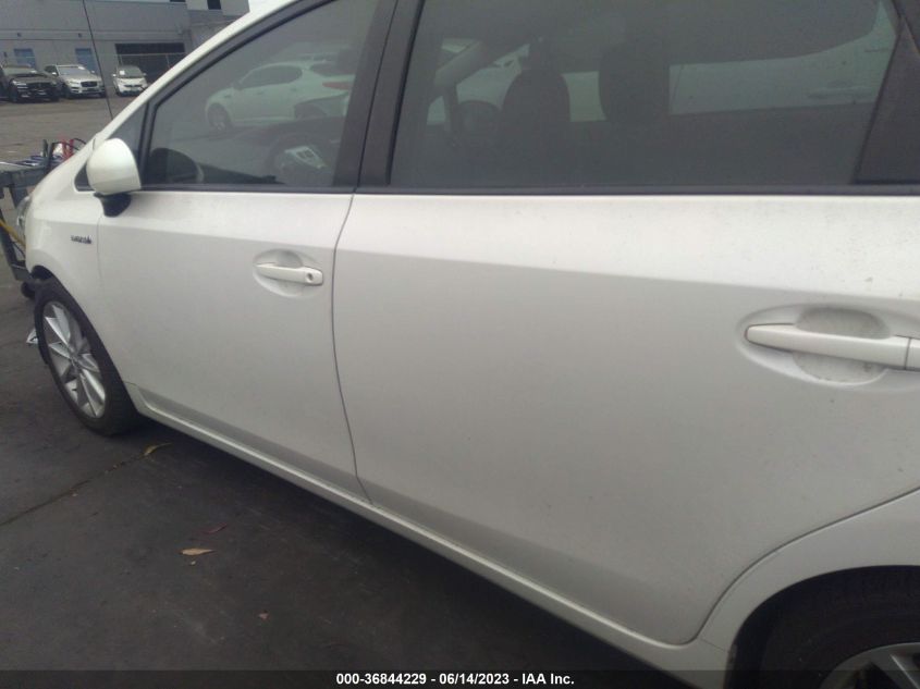 2014 TOYOTA PRIUS V TWO/THREE/FIVE - JTDZN3EU8E3332537