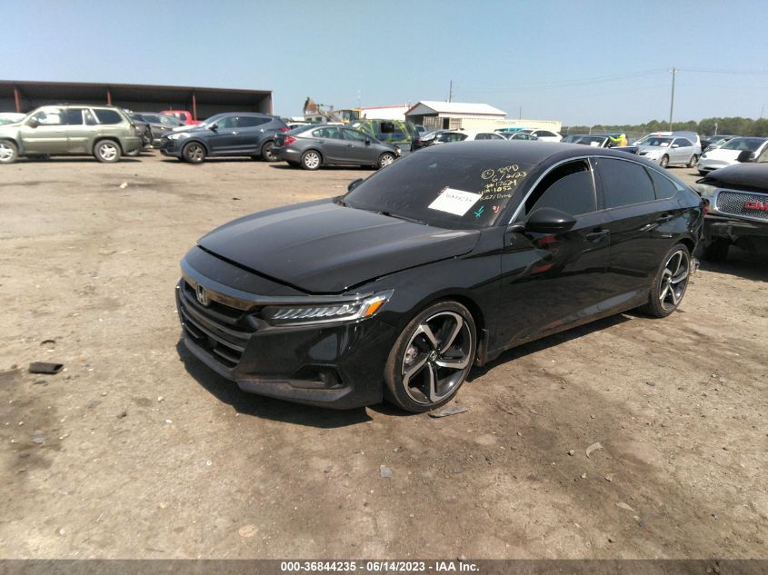 2021 HONDA ACCORD SEDAN SPORT SE - 1HGCV1F49MA071052