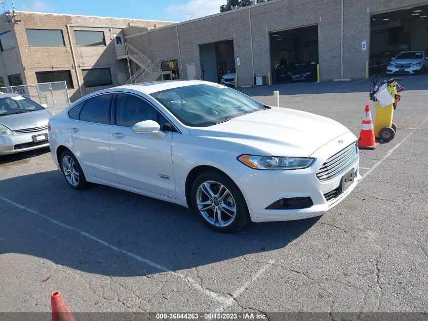 2015 FORD FUSION ENERGI TITANIUM - 3FA6P0SU8FR147512