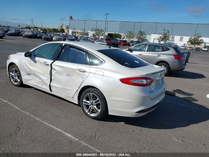 2015 FORD FUSION ENERGI TITANIUM - 3FA6P0SU8FR147512