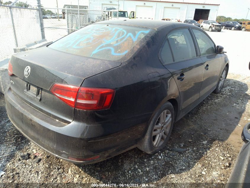 2015 VOLKSWAGEN JETTA SEDAN 2.0L S - 3VW2K7AJ2FM218396