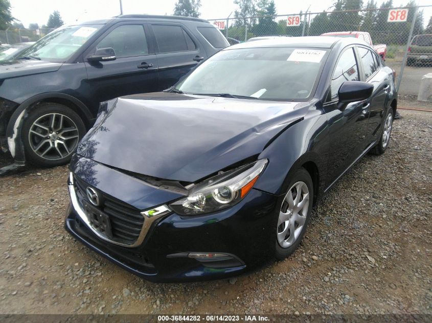 2018 MAZDA MAZDA3 4-DOOR SPORT 3MZBN1U73JM184921
