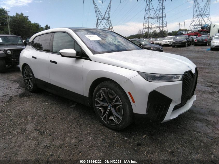 2022 BMW IX XDRIVE50 - WB523CF08NCK49799