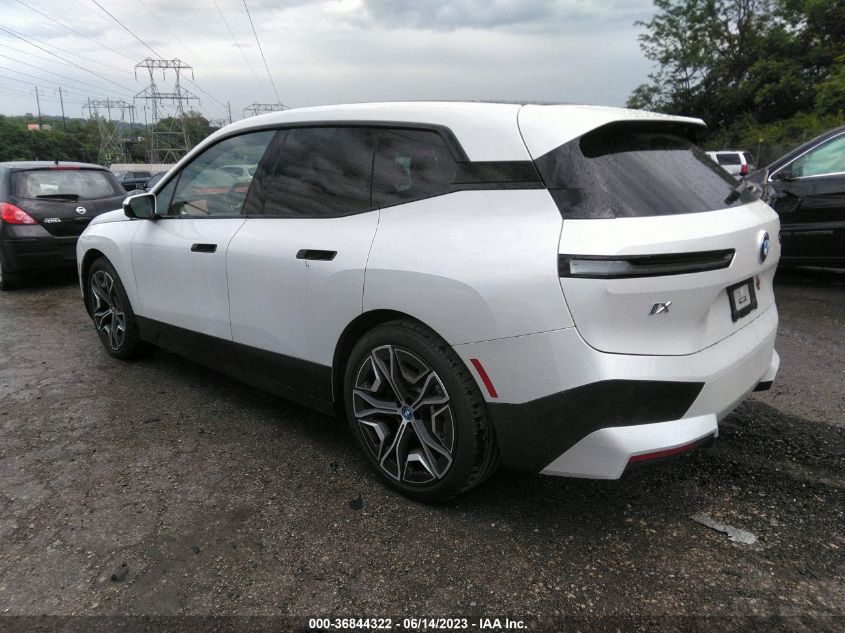 2022 BMW IX XDRIVE50 - WB523CF08NCK49799