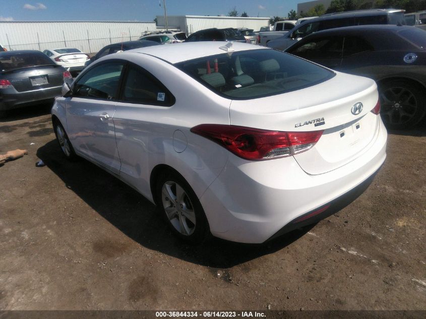 2013 HYUNDAI ELANTRA COUPE GS - KMHDH6AE4DU005560