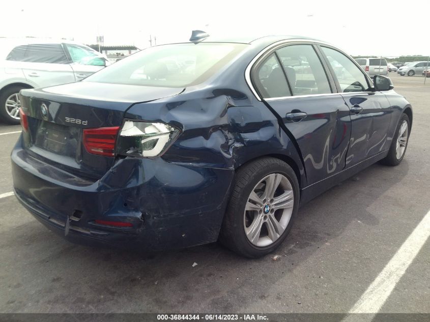 2017 BMW 3 SERIES 328D XDRIVE - WBA8F1C59HK439368