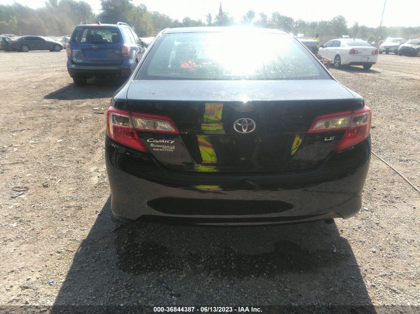 2013 TOYOTA CAMRY LE - 4T1BF1FK3DU246718