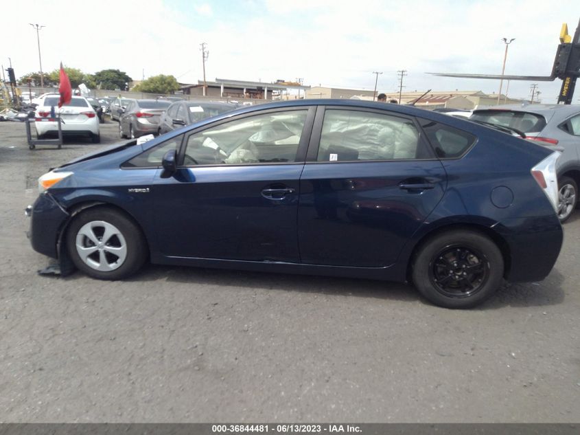 2014 TOYOTA PRIUS FOUR/FIVE/THREE/ONE/TWO - JTDKN3DUXE1746059