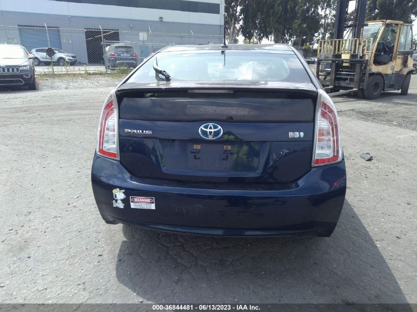 2014 TOYOTA PRIUS FOUR/FIVE/THREE/ONE/TWO - JTDKN3DUXE1746059