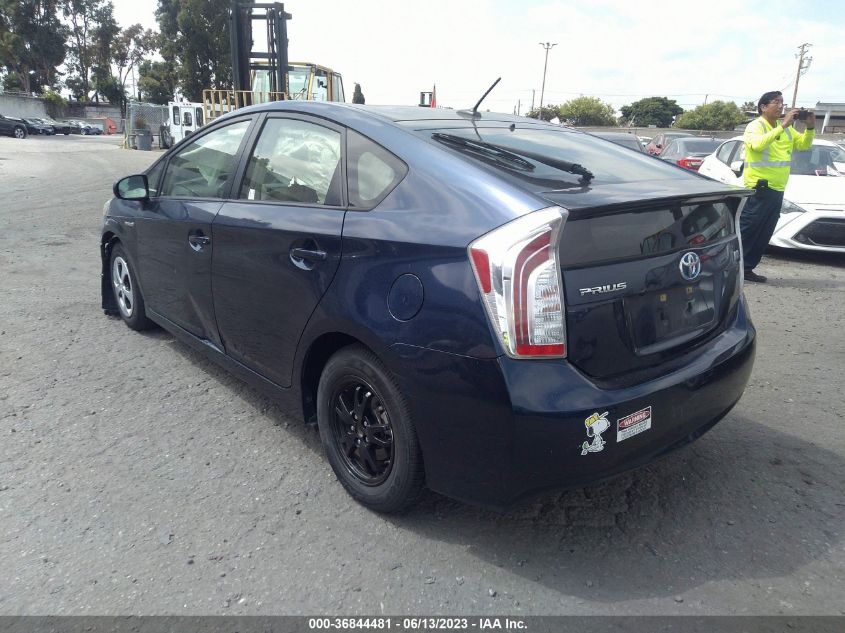 2014 TOYOTA PRIUS FOUR/FIVE/THREE/ONE/TWO - JTDKN3DUXE1746059
