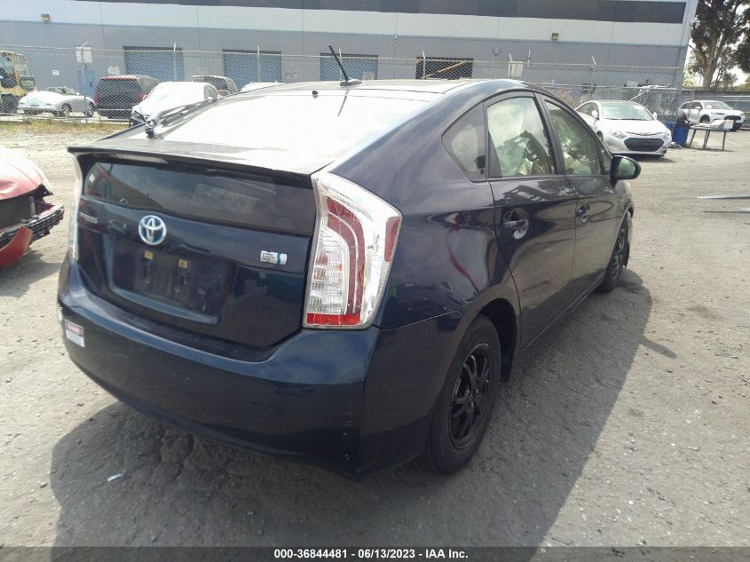 2014 TOYOTA PRIUS FOUR/FIVE/THREE/ONE/TWO - JTDKN3DUXE1746059