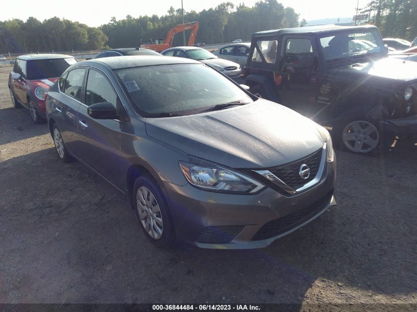 2016 NISSAN SENTRA S - 3N1AB7AP0GY302233