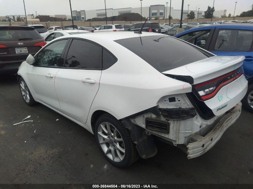2013 DODGE DART SXT - 1C3CDFBA2DD321244